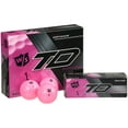 Wilson Staff True Distance Golf Balls, Pink, 12 Pack