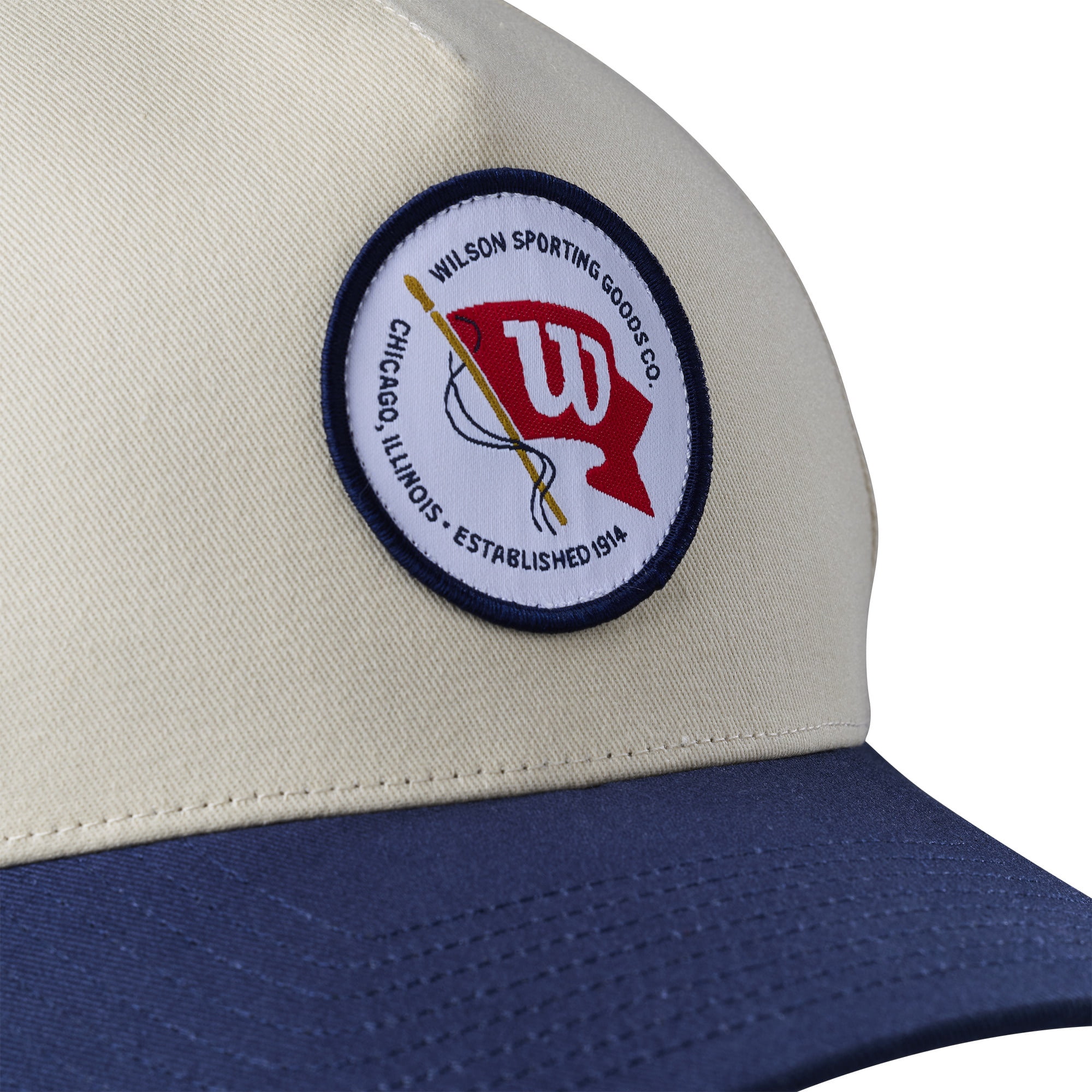 Wilson Staff Vintage Patch Hat- Stone, OS