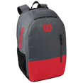 thumbnail image 1 of Wilson Team Tennis Racquet Backpack, 2-Racket Pocket, Red/Gray, 1 of 3