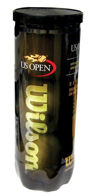 Wilson Tennis Balls, 6.25" x 6.25" x 8.75", 24 Count