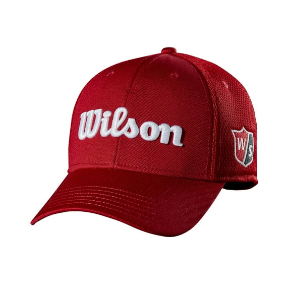 Wilson Tour Mesh Golf Cap - Red