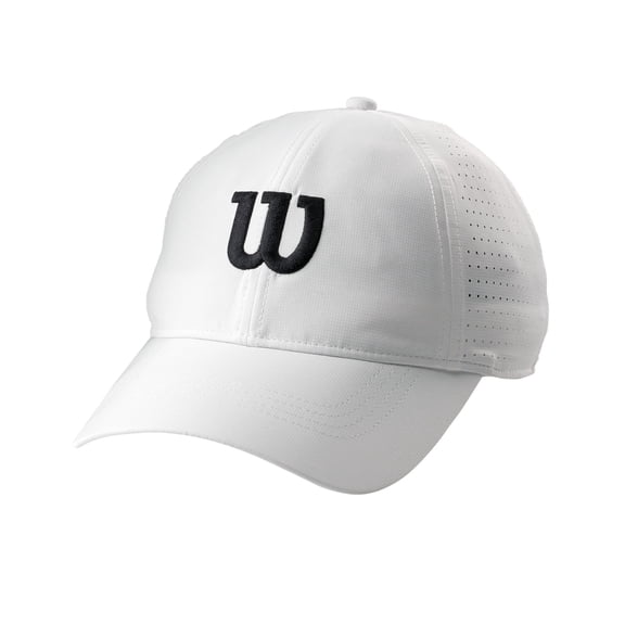 Wilson Ultralight Tennis Cap Adjustable, White