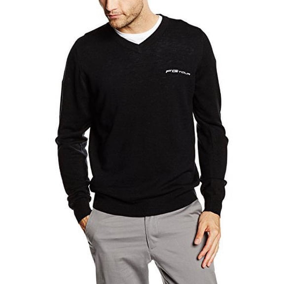 Wilson - WRA759001MD - Men V-Neck Sweater - Size M - Black
