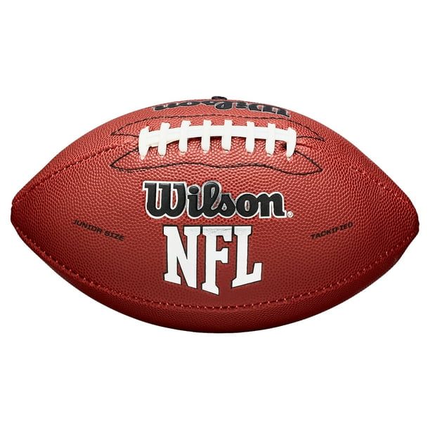 Wilson NFL MVP Junior Football with Super Grip, Pump & Tee for