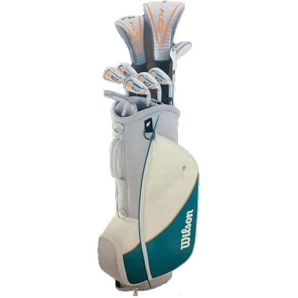 Wilson Women's K28 Complete Set (11pc, Uniflex, CART BAG) Women's NEW