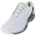 thumbnail image 1 of Wilson Women`s Rush Pro Ace Pickler Pickleball Shoes White and Stormy Weather (  7.5   ), 1 of 5