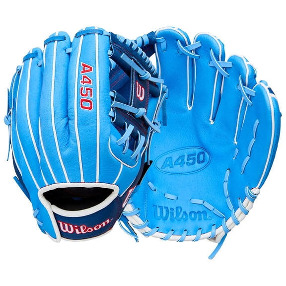 Wilson Youth A450 11.5in Baseball Glove Navy/Blue 11.5