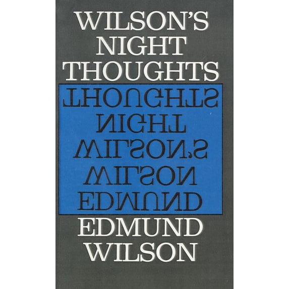 Wilson's Night Thoughts, (Paperback)