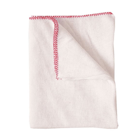 Wilsons Bleached Stockinette Cloth Red Edge XL 50 x 38cm