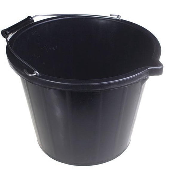 Wilsons Builders Bucket Black 3 Gallons