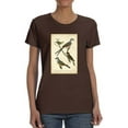 thumbnail image 1 of Wilsons Flycatcher T-Shirt Women -Alexander Wilson Designs, Female 3X-Large, 1 of 4