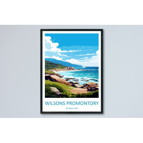 Wilsons Promontory National Park Scenic National Park Landscape Home Wall Decor Unframed Paper Print