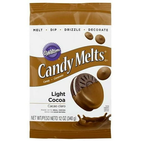 Wilton 12oz Dark Cocoa Candy Melt