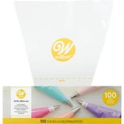 WILTON DISPOSABLE DECORATING BAGS 100CT 16 INCH