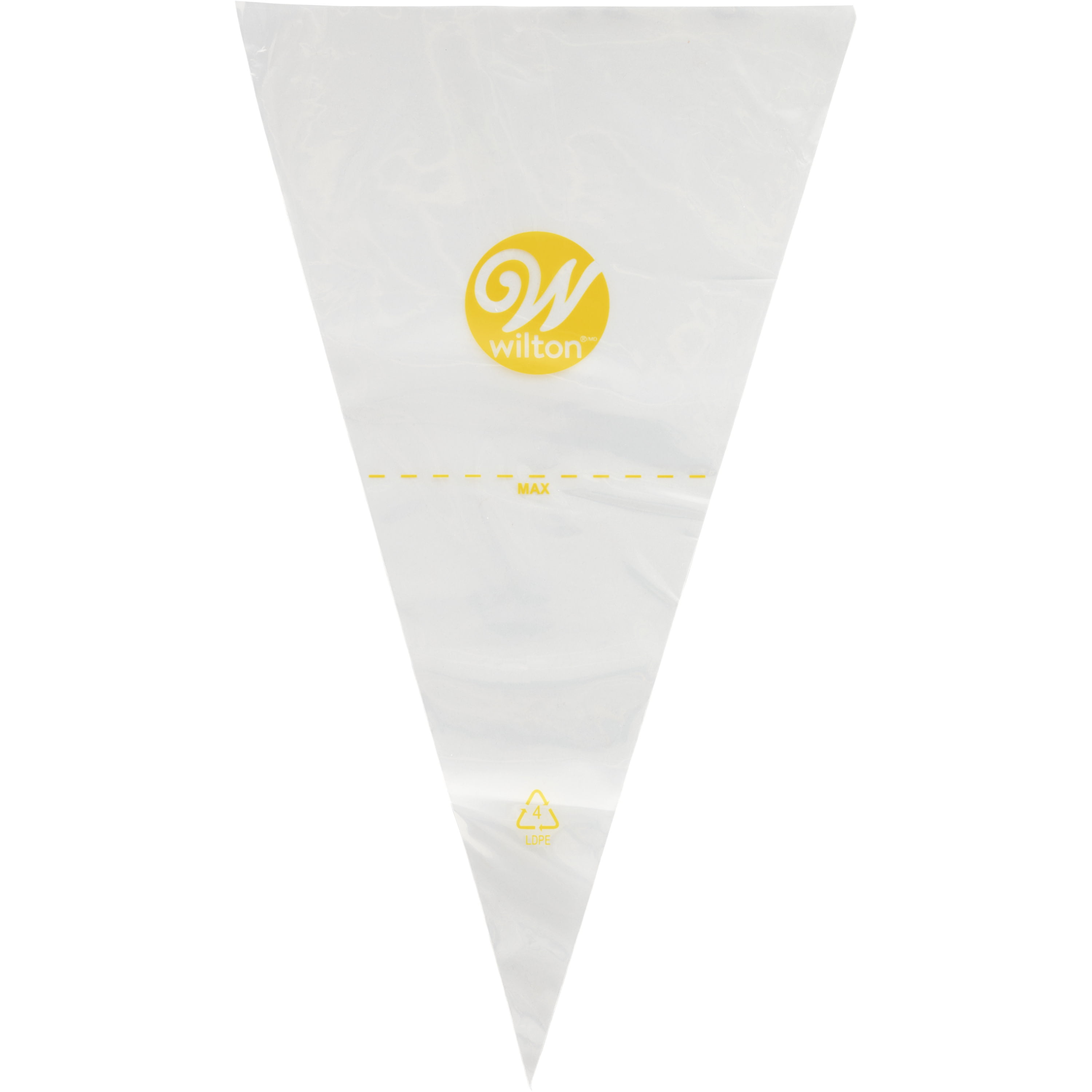 Wilton 16inch EasyGrab Disposable Decorating Bags, 100Count, Plastic