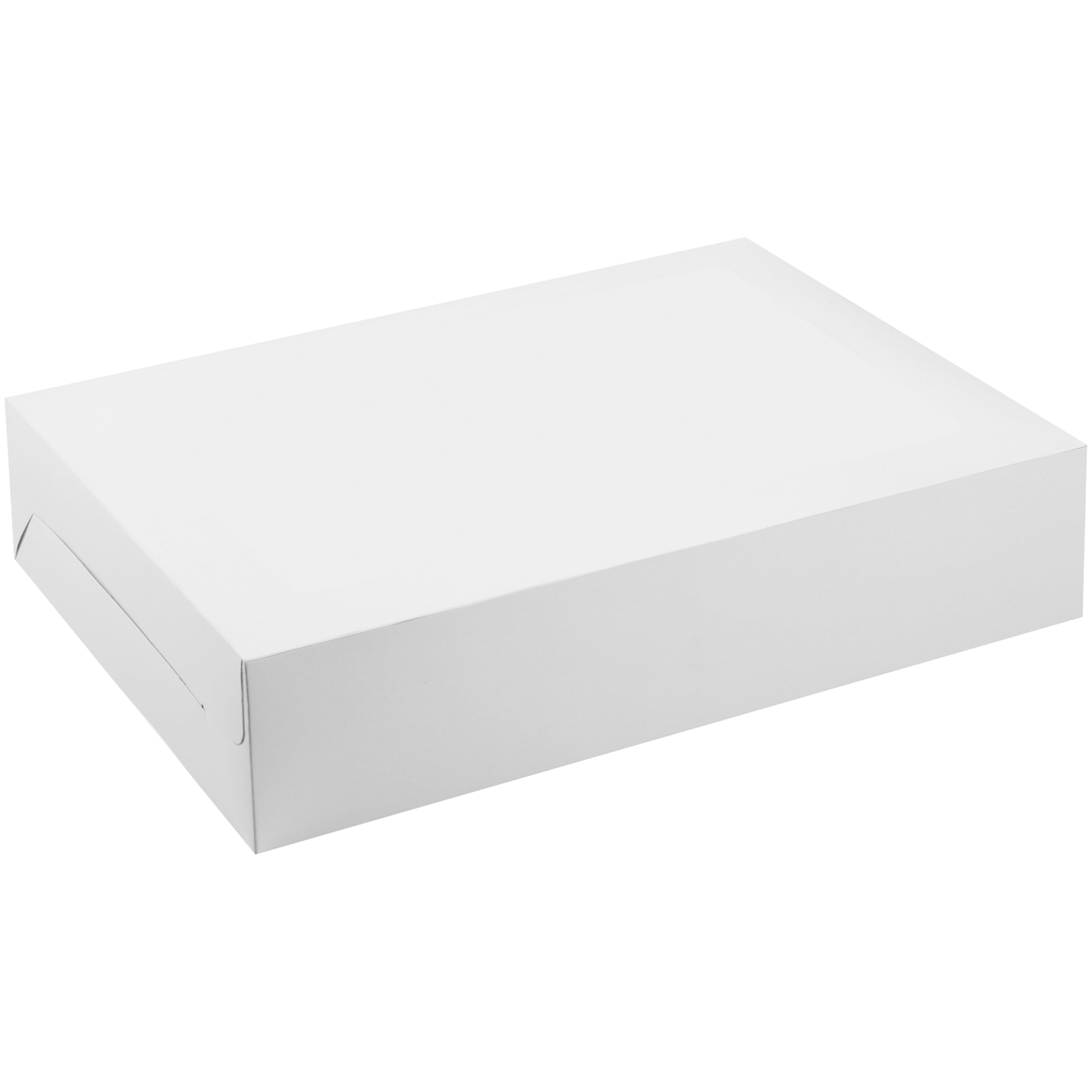 Wilton 19 x 14 x 4Inch White Cardboard Sheet Cake Box
