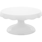 Wilton 2-in-1 Pedestal Cake Stand and Serving Plate, 10-Inch Round Stand