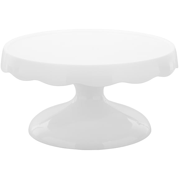 Wilton 2-in-1 Pedestal Cake Stand and Serving Plate, 10-Inch Round Stand