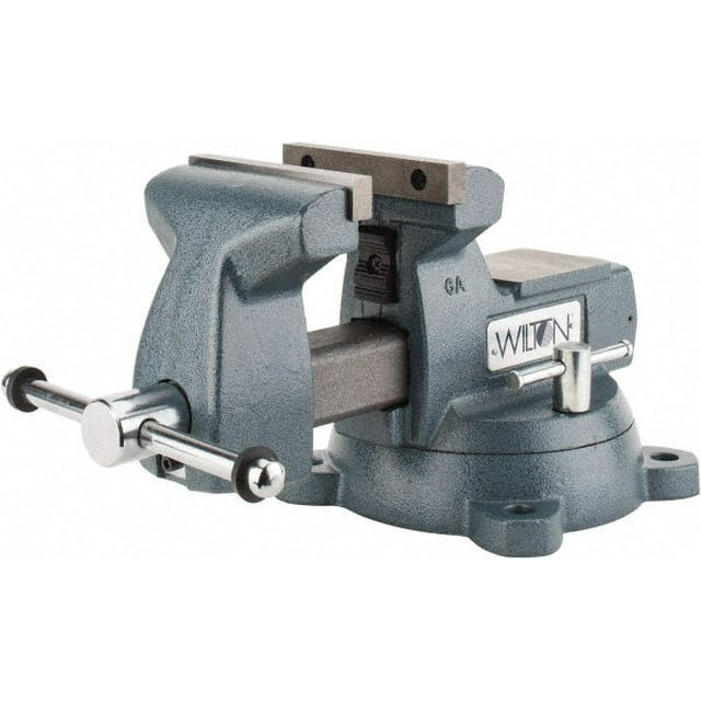 Wilton 21500 6" Jaw Mechanic's Bench Vise with Bolt Down Swivel Base