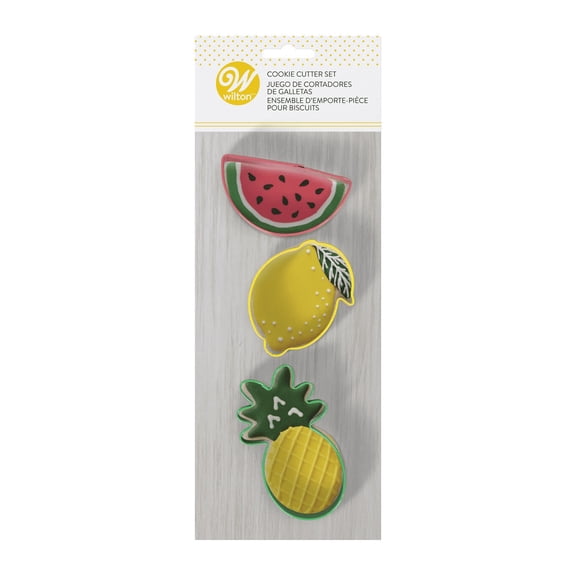Wilton 3 Piece Tropical Cookie Cutter Set, 2308-3460
