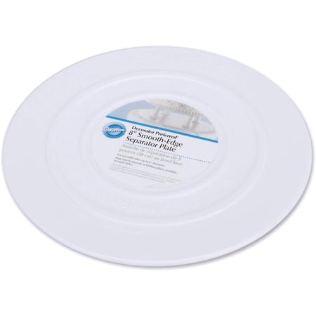 SEP.PLATE ROUND SMOOTH-EDGE 8"