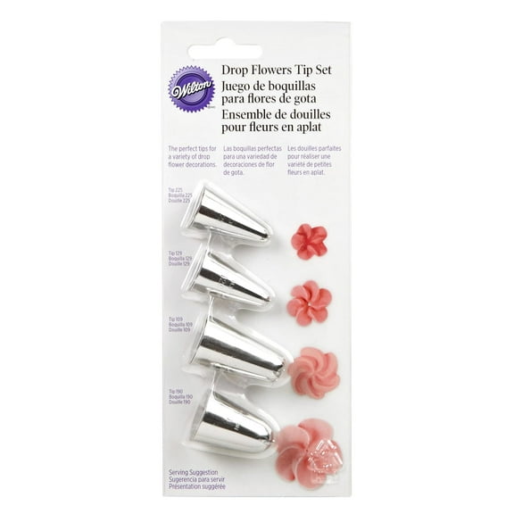 Wilton 4-Piece Ruffles Tip Set