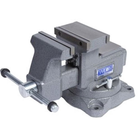 Wilton  6.5 in. Mechanics Vise Reversible Jaw with Swivel Base