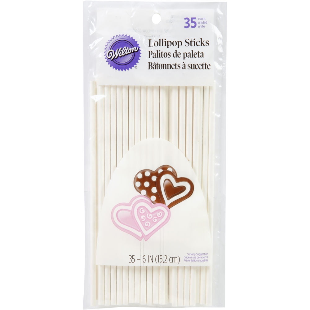 Wilton 6 Lollipop Sticks, 35 ct. 1912-1007 