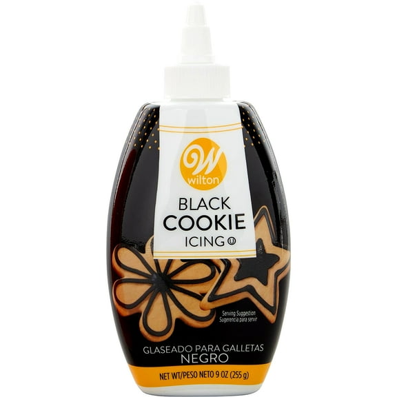 Wilton 704-0144 Black Cookie Icing, Multicolor