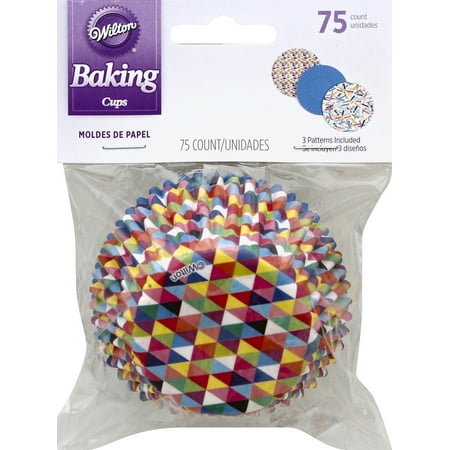Wilton 75-Count Bright Cupcake Liners