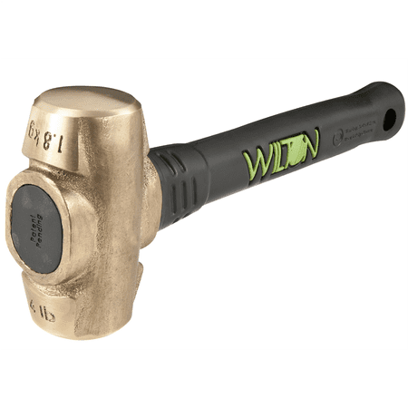 Wilton Tools 90412 Heavy Duty 4Lb Head B.A.S.H. Brass Sledge Hammer w/12" Handle