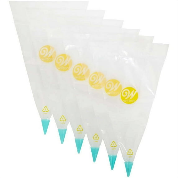 Wilton All-In-One Disposable Decorating Bag With Round Tip-#3