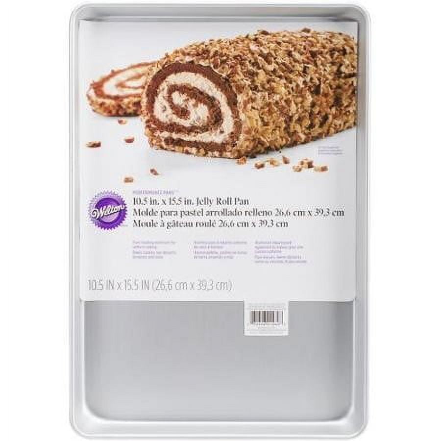Wilton Recipe Right Cookie/Jelly Roll Pan 17-1/4 by 11-1/2-Inch (Pack of 2)
