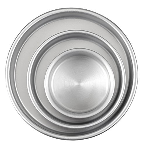 Wilton 3-Piece Round Aluminum Non-Stick Cake Pan Set