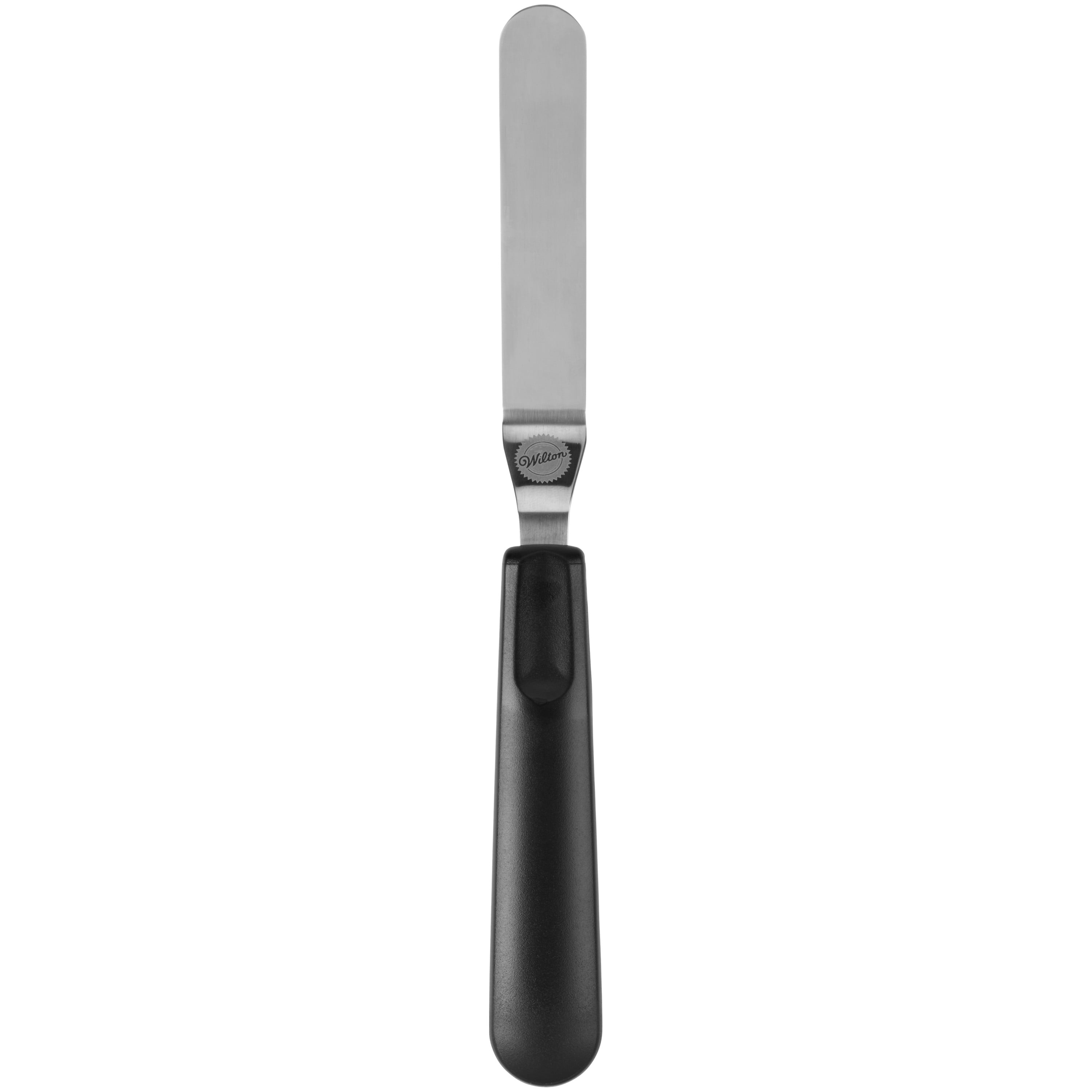 Cake Decorating Angled Icing Spatula, Stainless Steel 7 Offset Polished  Blade Knife, Wood Handle