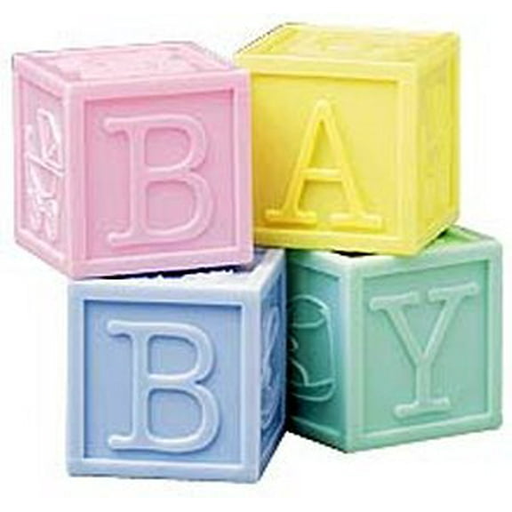 Wilton Baby Blocks Set Favor Containers