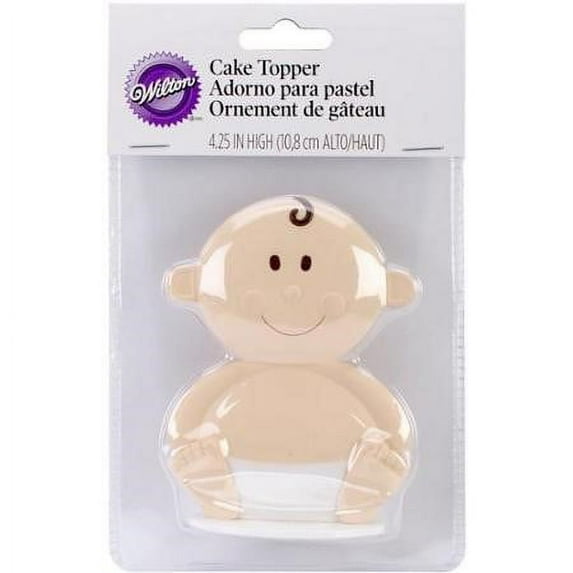 Wilton Baby Face Topper Shower Keepsakes, 1 Ct