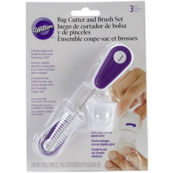 Wilton Bag Cutter and Brush Set