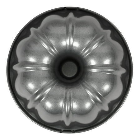 Wilton Premium 6" Non-Stick Steel Bundt Cake Fluted Tube Baking Pan, Packaging May Vary
