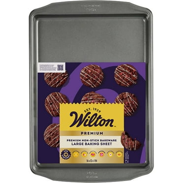 Wilton Bake It Better Non-Stick Large Cookie Sheet 16"x12" Sheet Pan Baking Tray