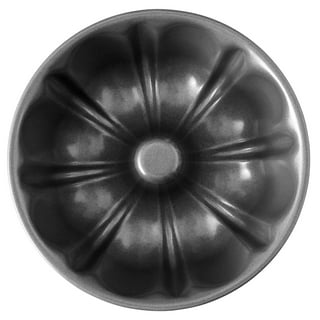 Wilton Everyday Non-Stick Bundt Cake Pan 6" Fluted Tube Baking Pan, Packaging May Vary
