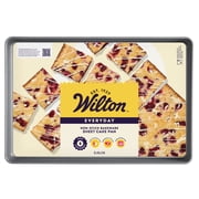 Wilton Everyday Non-Stick Sheet Cake Pan 12"x18" Rectangular Baking Pan, Packaging May Vary