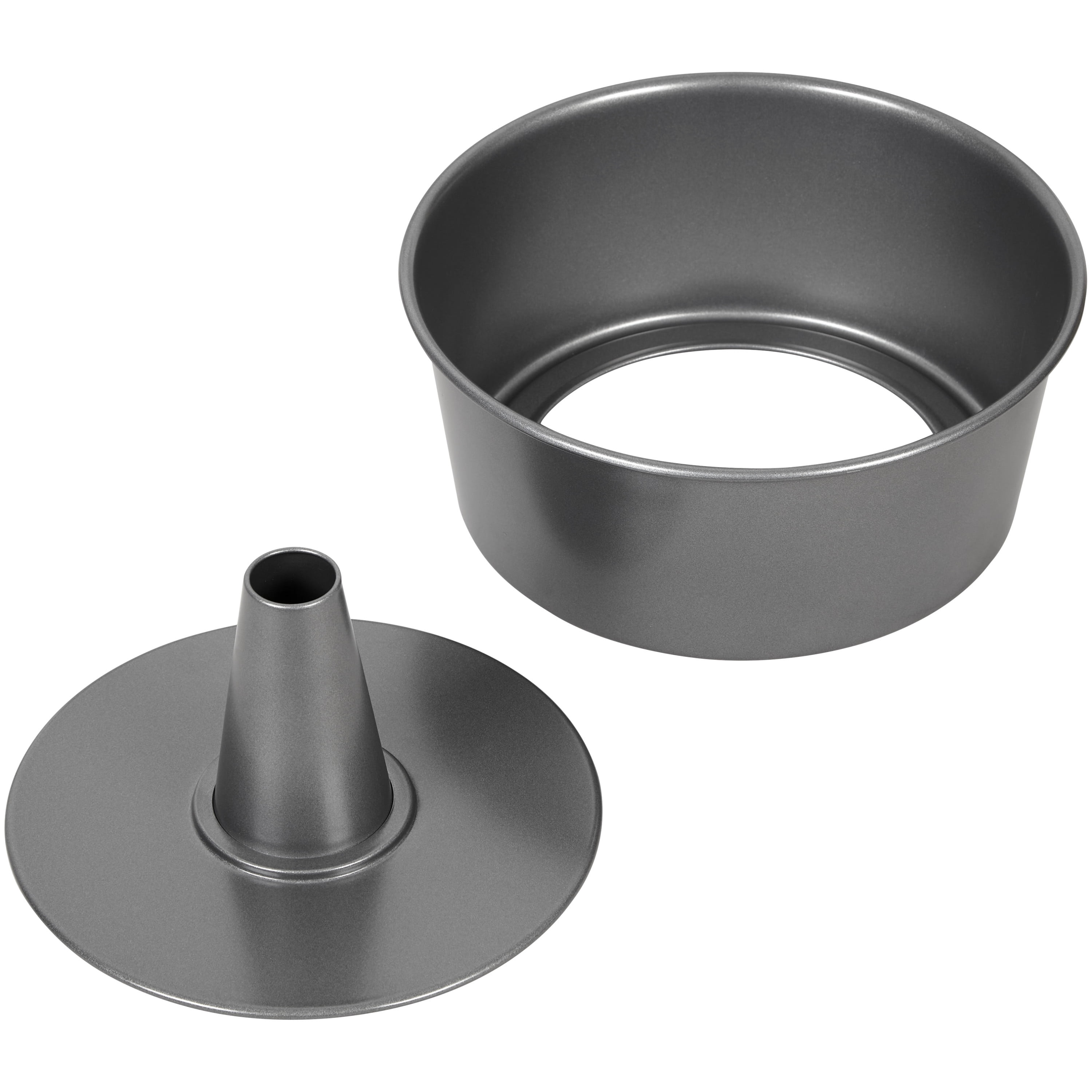 Wilton Premium Non-Stick Angel Food Cake Pan 9.5 x 4-inch Fluted Tube Baking Pan, Packaging May Vary