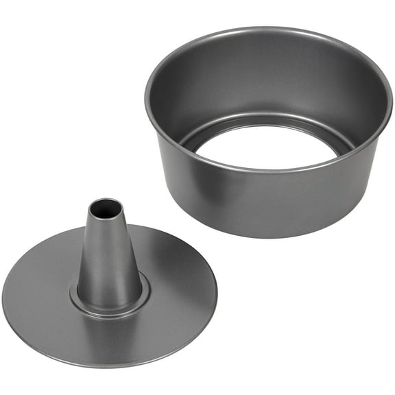 Wilton Premium Non-Stick Angel Food Cake Pan 9.5 x 4-inch Fluted Tube Baking Pan, Packaging May Vary