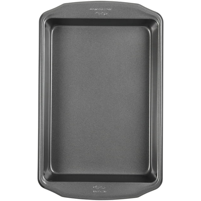 Wilton Bake It Better Non-Stick Oblong Brownie Pan, 9 x 13-Inch ...