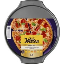Wilton Premium Large Pizza Pan Steel Non-Stick 16-Inch, Packaging May Vary