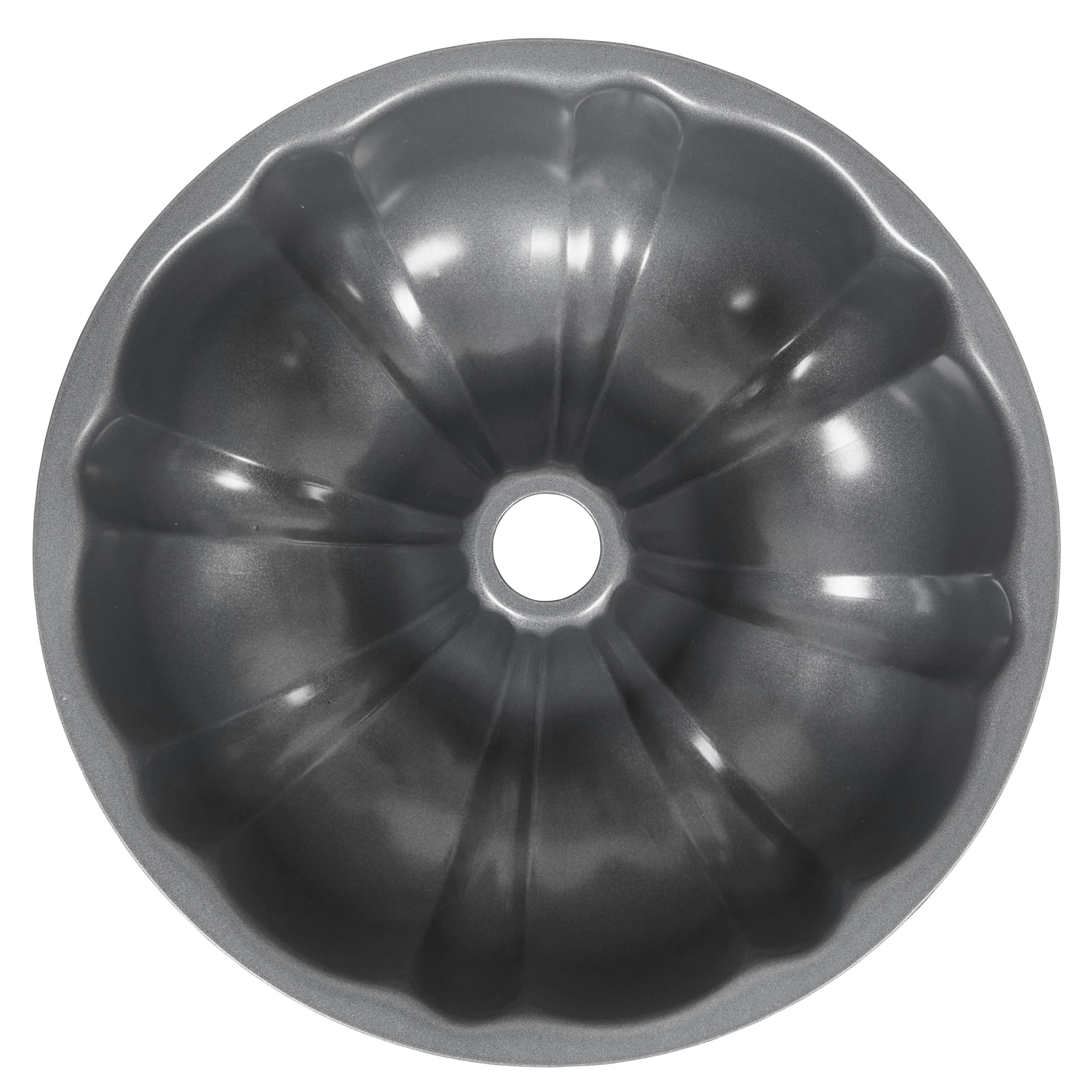 Tosnail 9-Inch Non-Stick Fluted Cake Pan Round Cake Pan Specialty