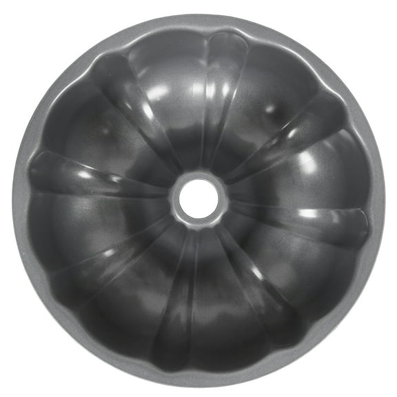Wilton Everyday Non-Stick Bundt Cake Pan 9.51" Fluted Tube Baking Pan, Packaging May Vary
