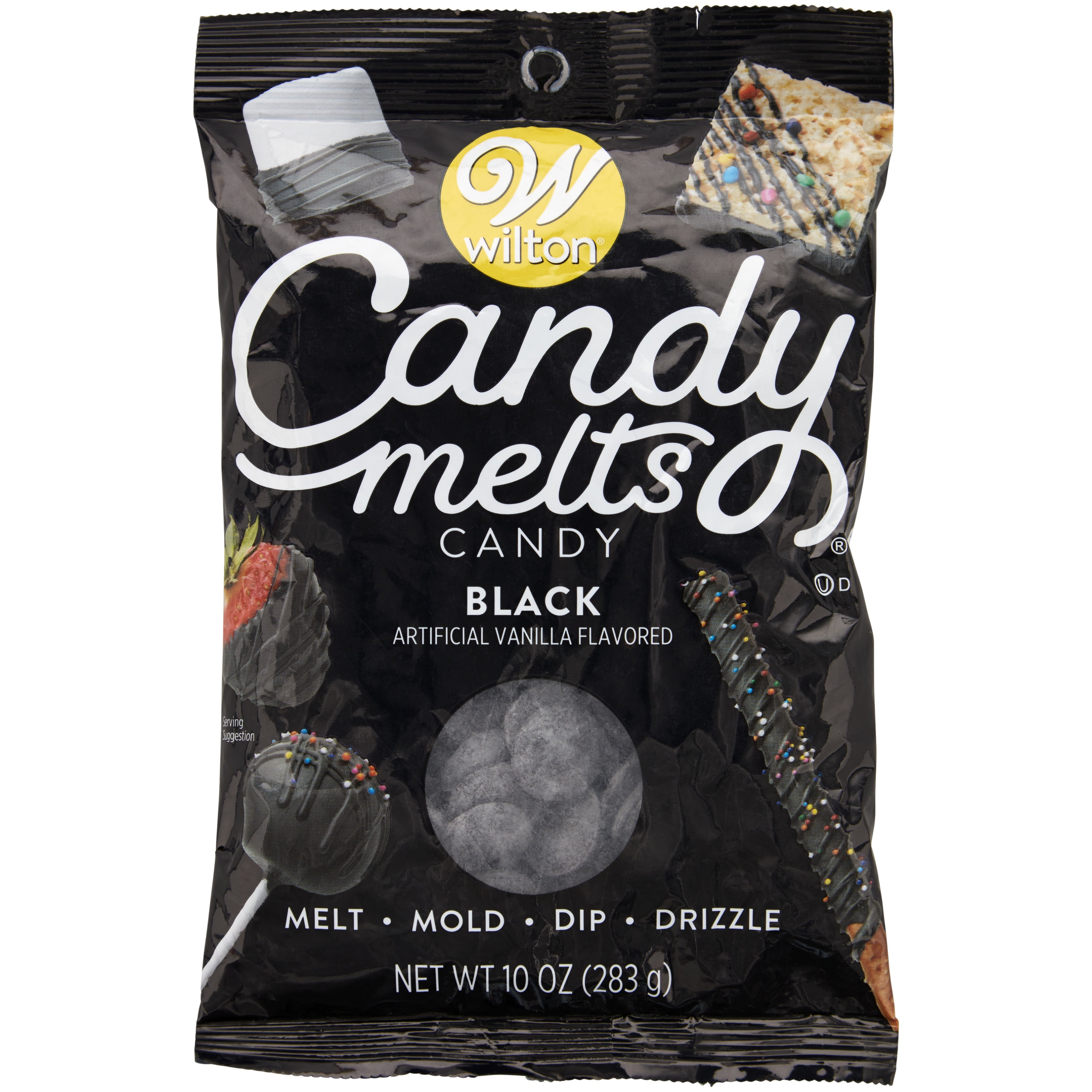 Wilton Candy Melts Black Candy, 10 oz