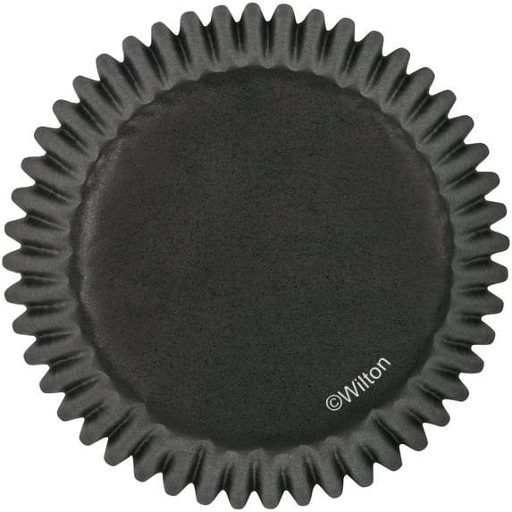 Wilton Black Cupcake Liners, 75-Count